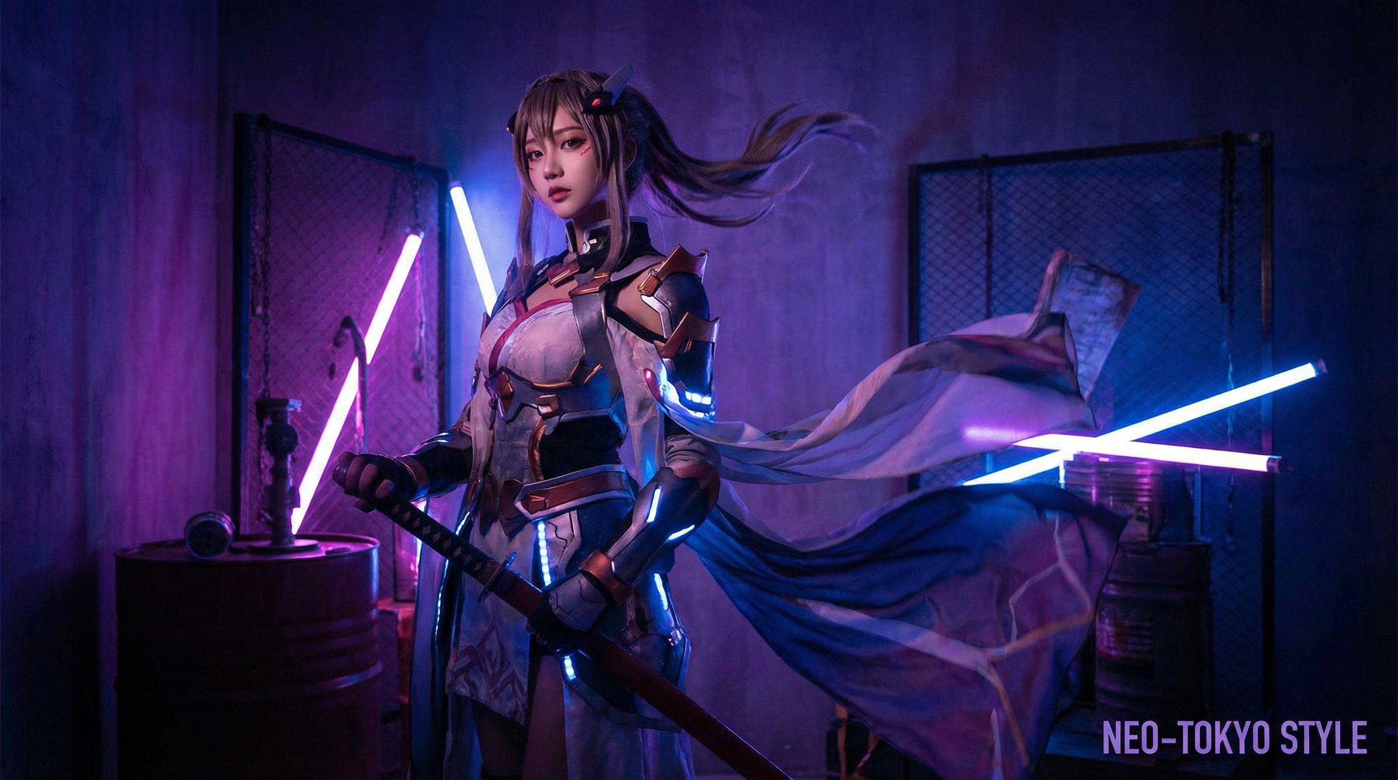 公园野战视频教程：Cosplay摄影视频演示