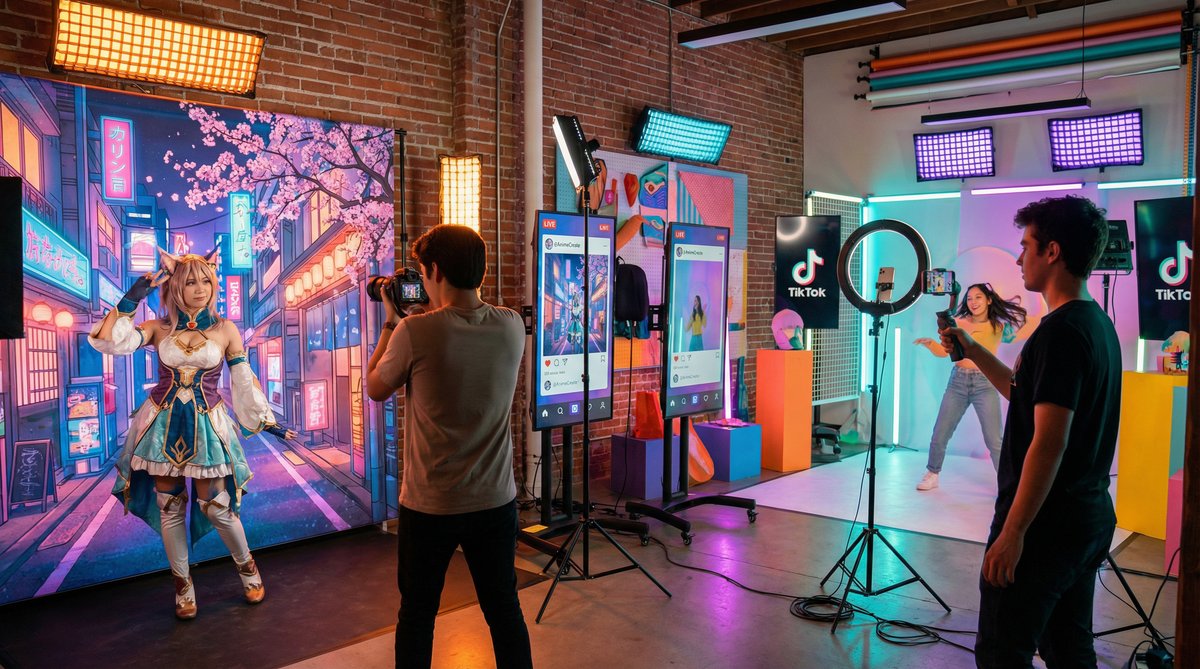 抖音风创作中心视频工作室