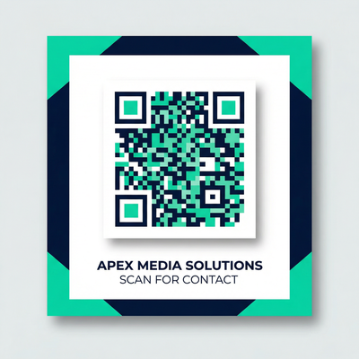 抖音风商务二维码